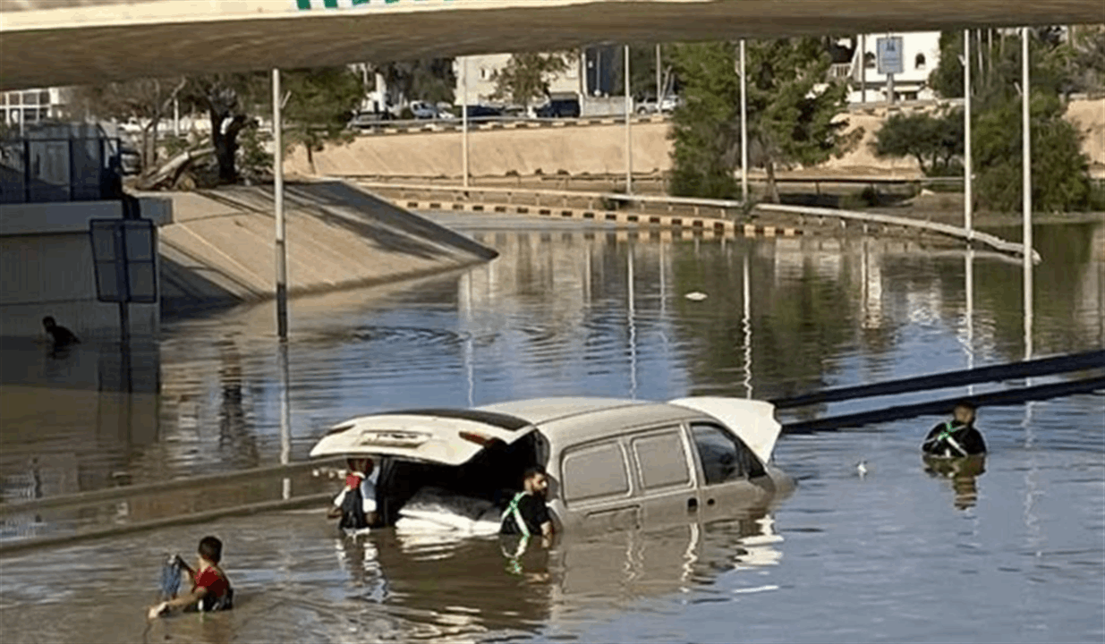 وفاة أربعة أفراد من آل سرية في صيدا بإعصار درنة في ليبيا