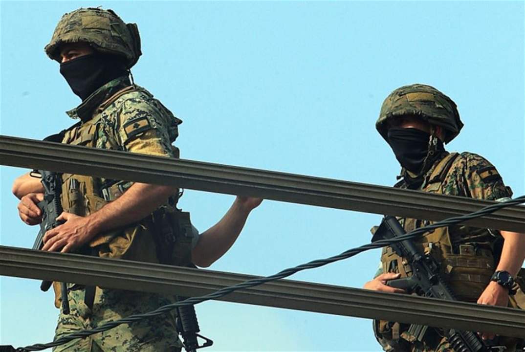 سوريين دخلوا لبنان عبر معابر غير شرعية بقبضة الجيش اللبناني 