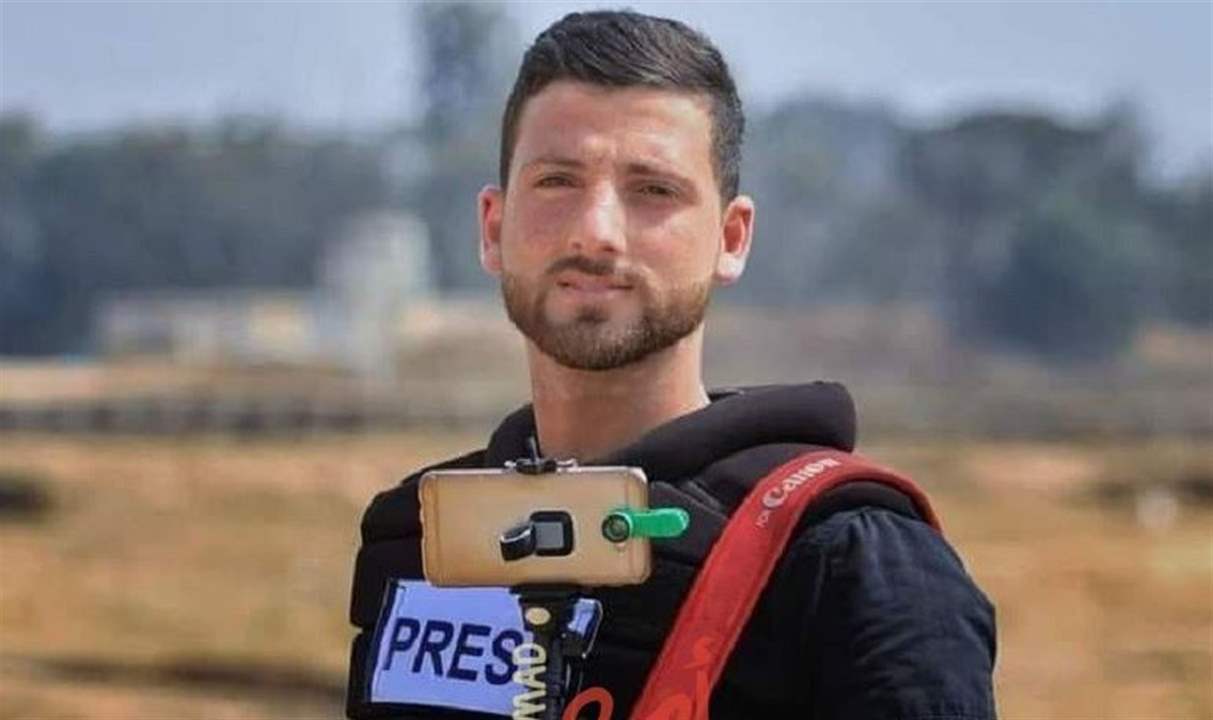 استشهاد الصحفيين محمد الصالحي وعمر أبو شاويش بقصف إسرائيلي على قطاع غزة 