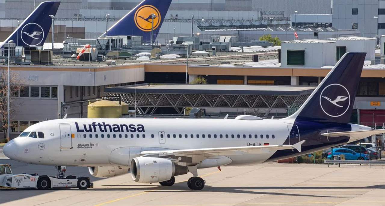   شركة الطيران الألمانية &quot;لوفتهانزا&quot; أعلنت إستئناف رحلاتها إلى &quot;تل أبيب&quot; وبيروت