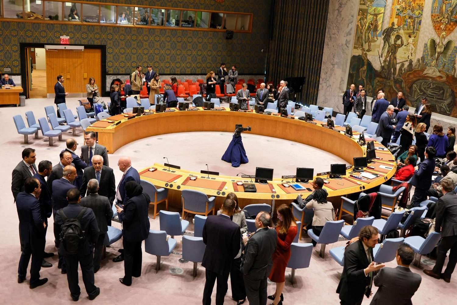 مجلس الأمن الدولي يرجئ الى اليوم التصويت على مشروع قرار بشأن غزة