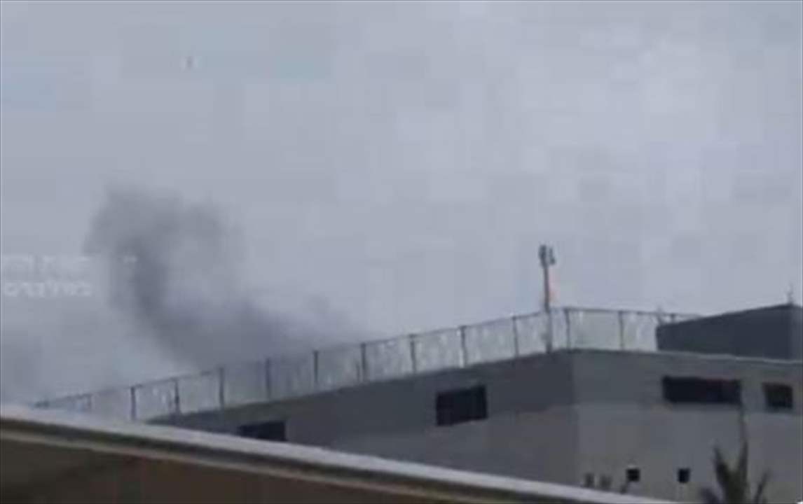 وسائل اعلام العدو تنشر فيديو  يظهر لحظة سقوط الصواريخ في صفد 
