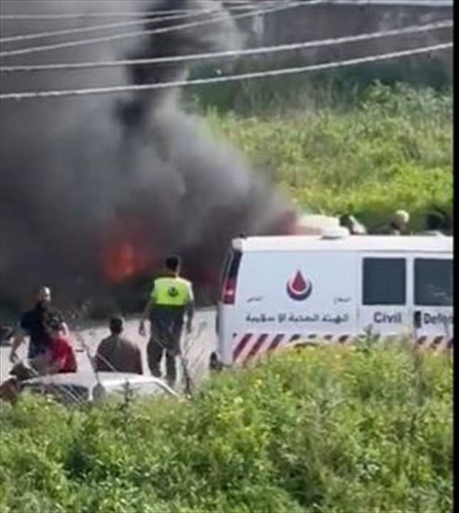 مراسل &quot;الجديد&quot;: سقوط شهيد جراء الغارة الاسرائيلية المعادية التي استهدفت سيارة على طريق عام البازورية وادي جيلو