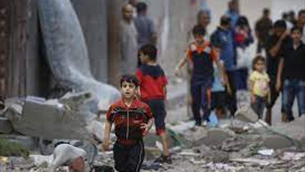 يونيسف: حياة مليون طفل على شفير الهاوية في غزة