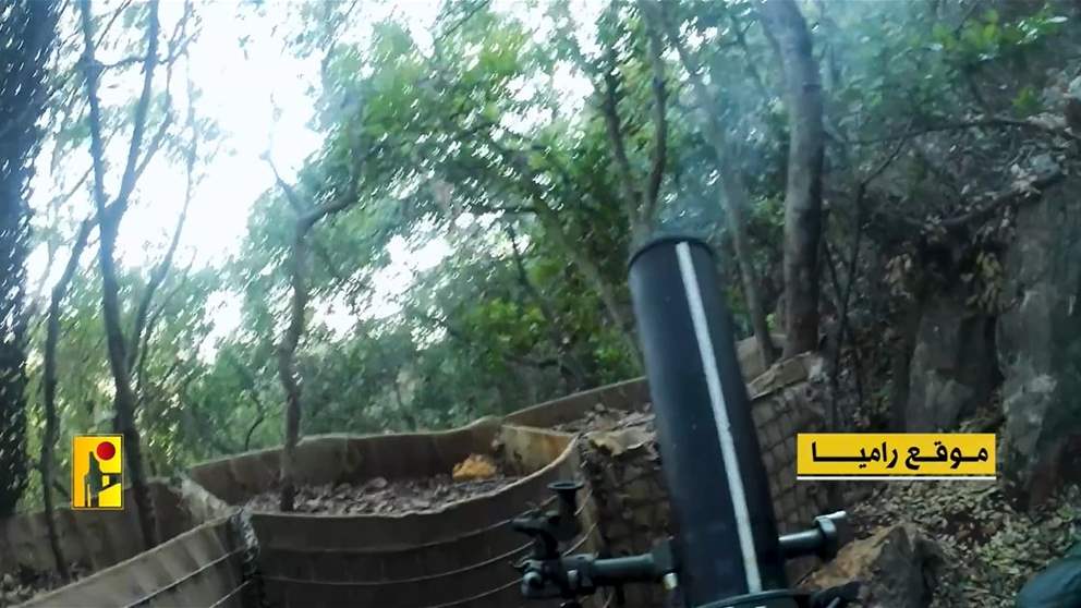 بالفيديو - مشاهد من إستهداف حزب الله موقعي راميا ورويسة القرن التابعين لجيش العدو الإسرائيلي