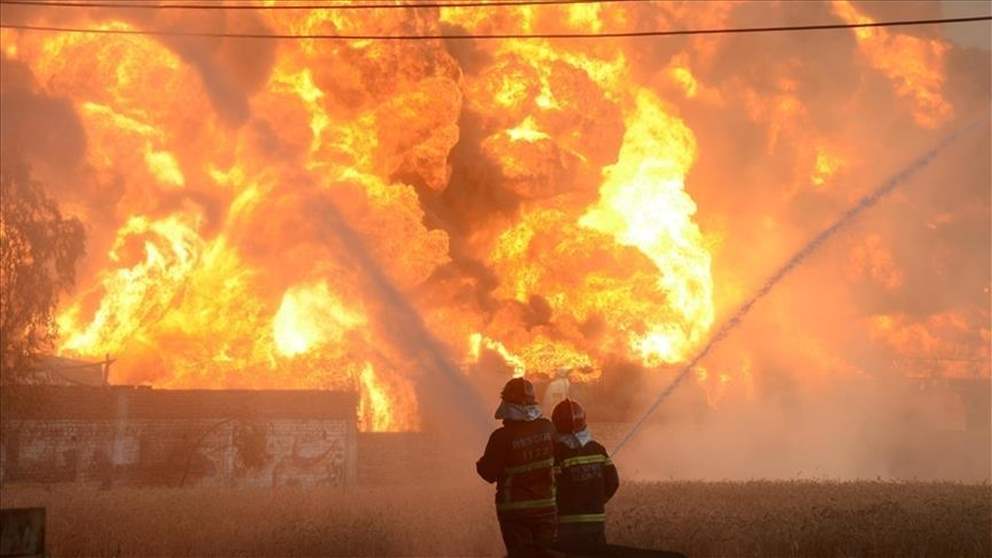 وفاة 14 طالبة في حريق هائل في العراق 