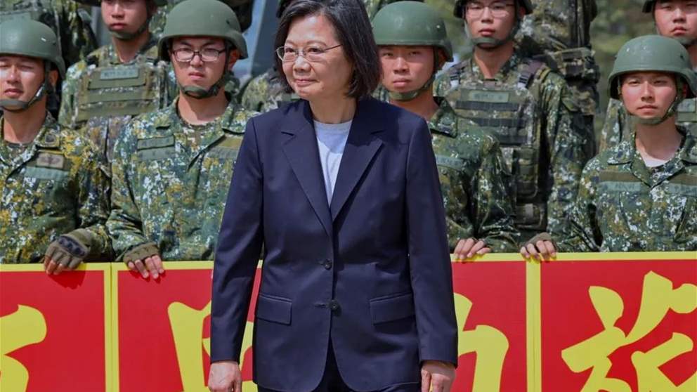  رئيسة تايوان تدعو بكين إلى "تعايش سلمي"