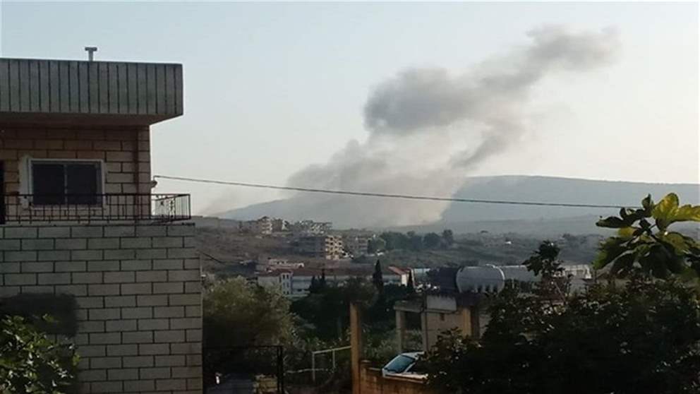 قصف معادٍ يستهدف ميس الجبل وقذائف على محيط المستشفى الحكومي واحتراق منزل في منطقة الطراش
