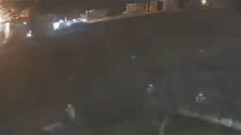 بالفيديو - لحظة الإعتداء الإسرائيلي على دورس - بعلبك 