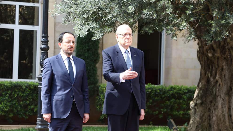  كواليس لقاء ميقاتي مع الرئيس القبرصي: أزمة النزوح السوري محور البحث 