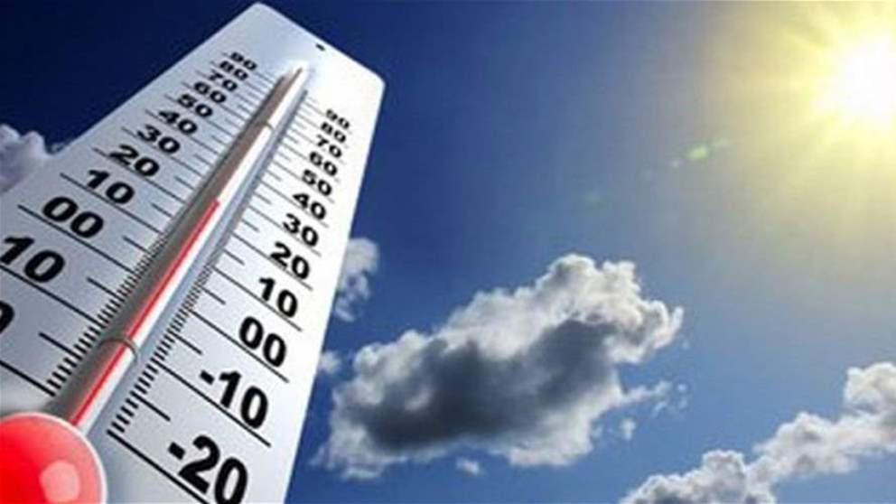 درجات الحرارة إلى ارتفاع جراء كتل هوائية حارة مصدرها مصر!