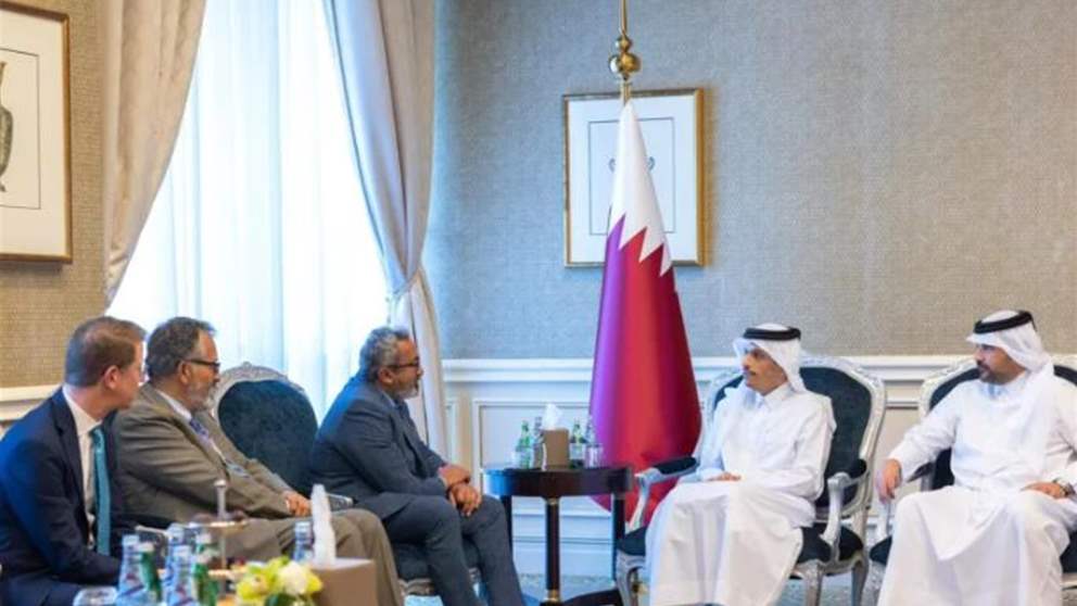  رئيس وزراء قطر يستقبل وفداً من الكونغرس الأميركي.. ويتلقى إتصالاً من غوتيريش