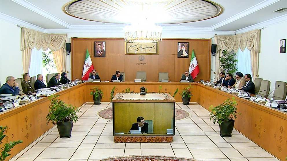 اجتماع طارئ لمجلس الوزراء الايراني برئاسة النائب الأول للرئيس 