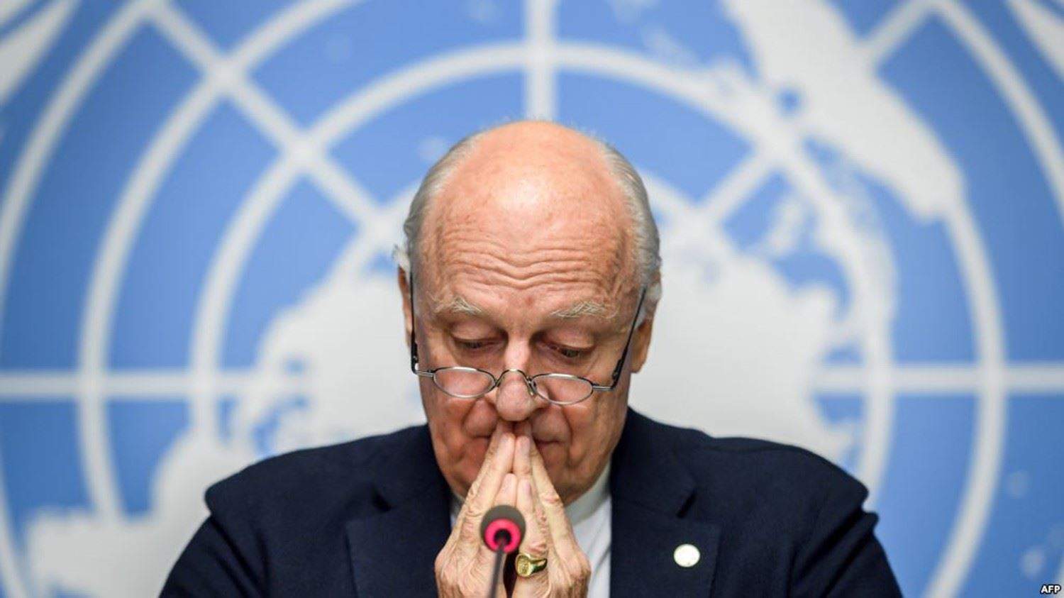 مبعوث الأمم المتحدة إلى سوريا ستيفان دي ميستورا يعلن استقالته!