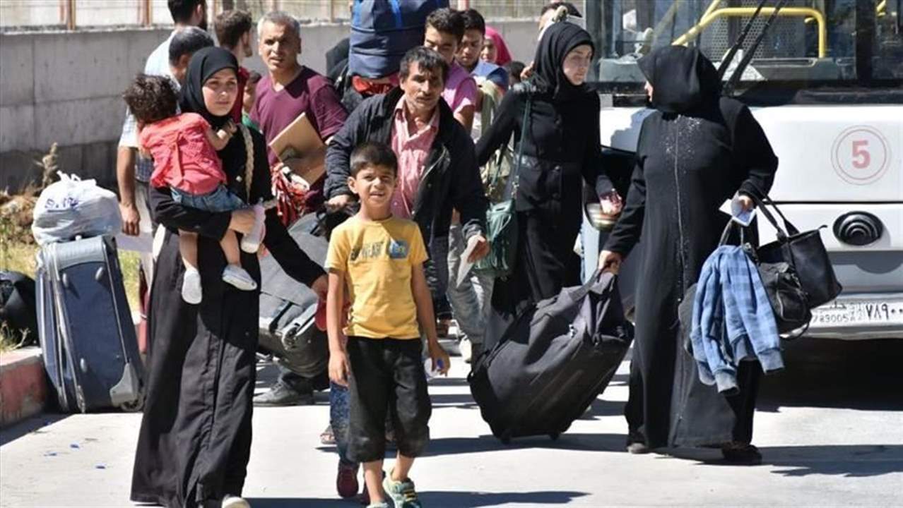 الأمن العام يؤمن عودة مئات النازحين الى سوريا غدًا عبر هذه المراكز
