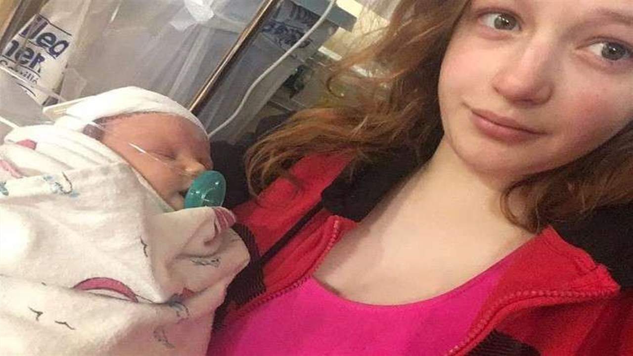 "قبلة الموت" تنهي حياة طفلة رضيعة 