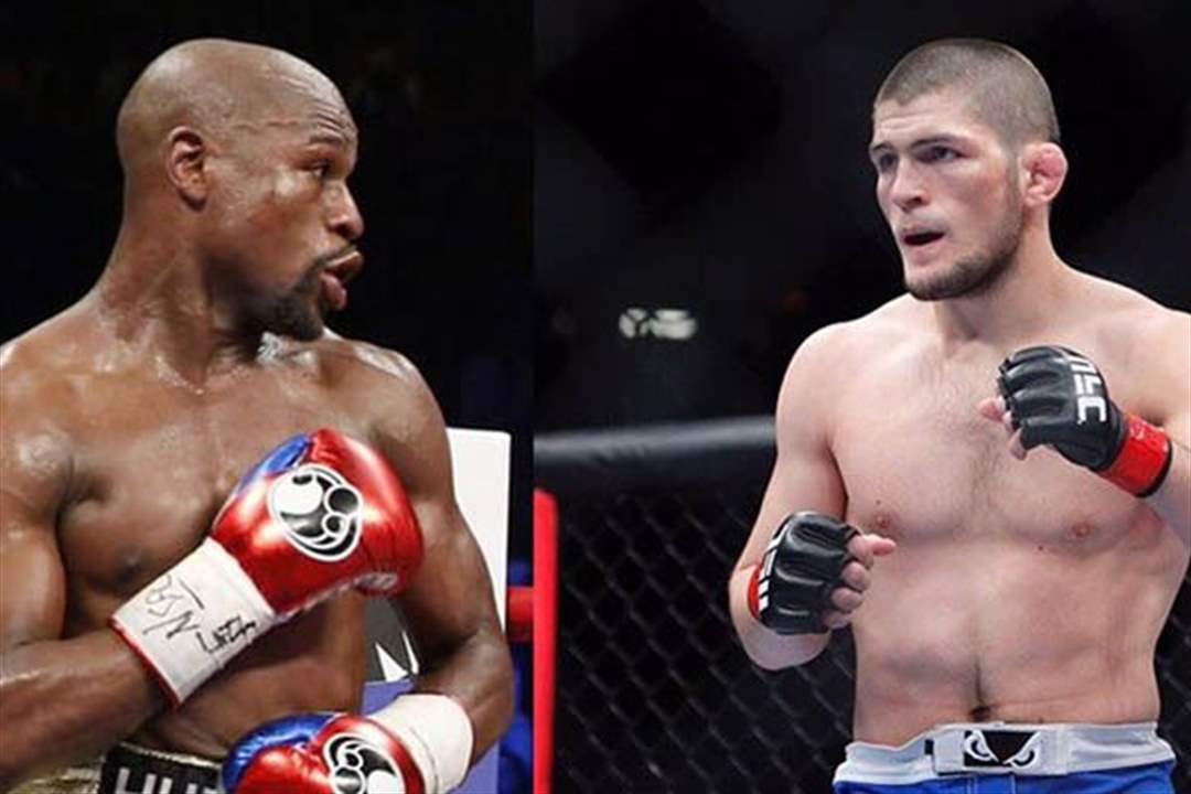 ملعب كأس العالم بالعاصمة موسكو جاهز لاستضافة "نزال القرن" بين حبيب نورمحمدوف وفلويد مايويذر!