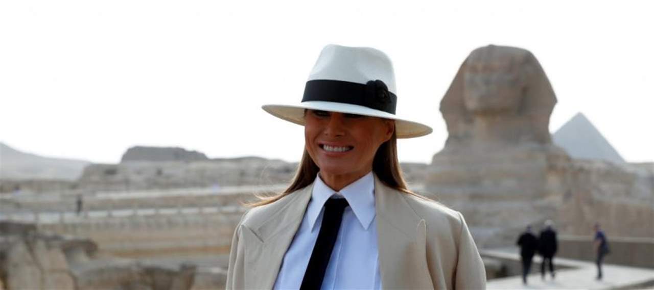 خلال 6 ساعات فقط بالقاهرة، ميلانيا ترامب تنفق مبلغاً خيالياً!