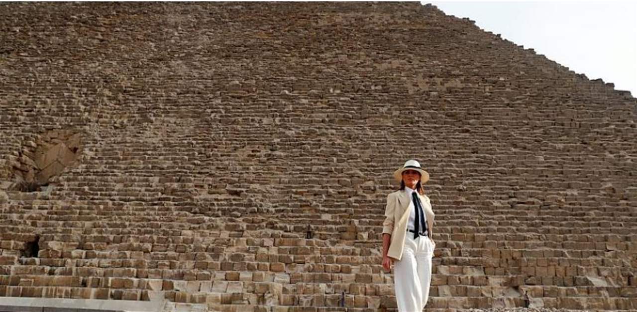 زوجة ترامب تنفق مبلغاً خيالياً خلال 6 ساعات في القاهرة! 