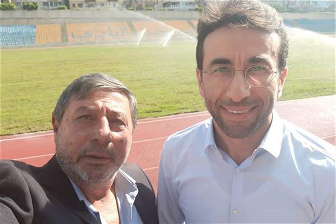 محافظ بيروت في الملعب البلدي .. إطلاق ورشة تأهيل وإزالة الدشم العسكرية ووعد بإنشاء حديقة للعموم!