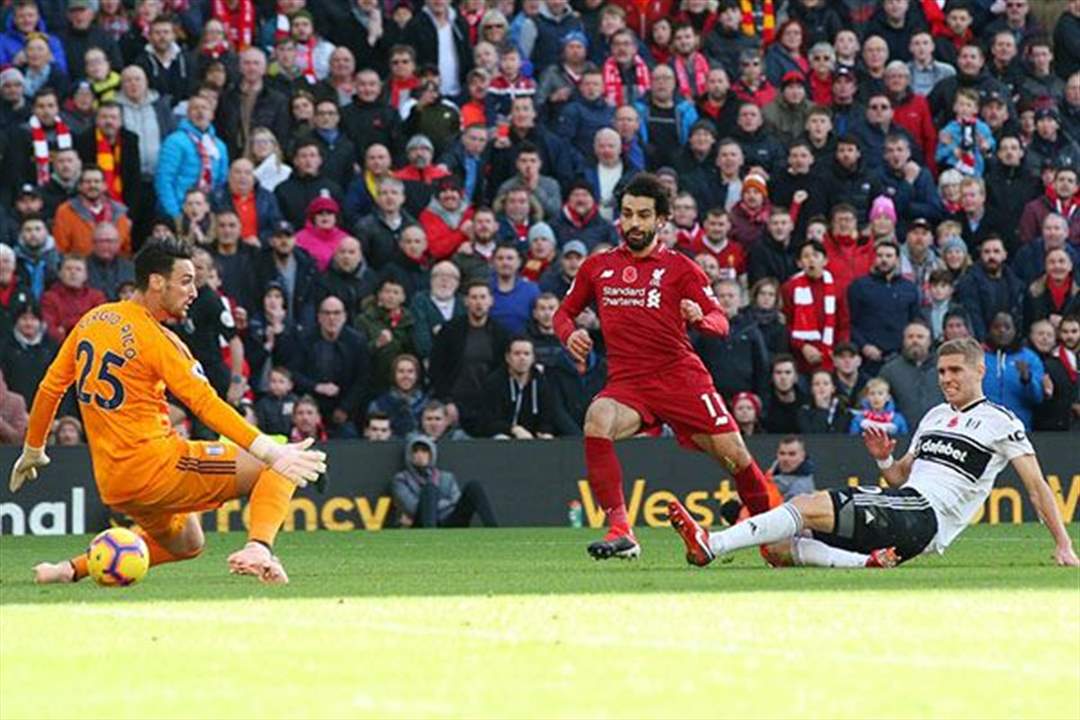 محمد صلاح يقود ليفربول للفوز على فولهام