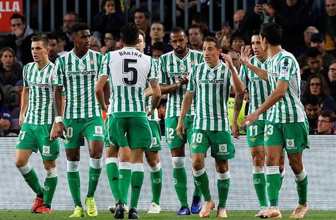 ريال بيتيس يحقق المفاجأة ويهزم برشلونة في الكامب نو