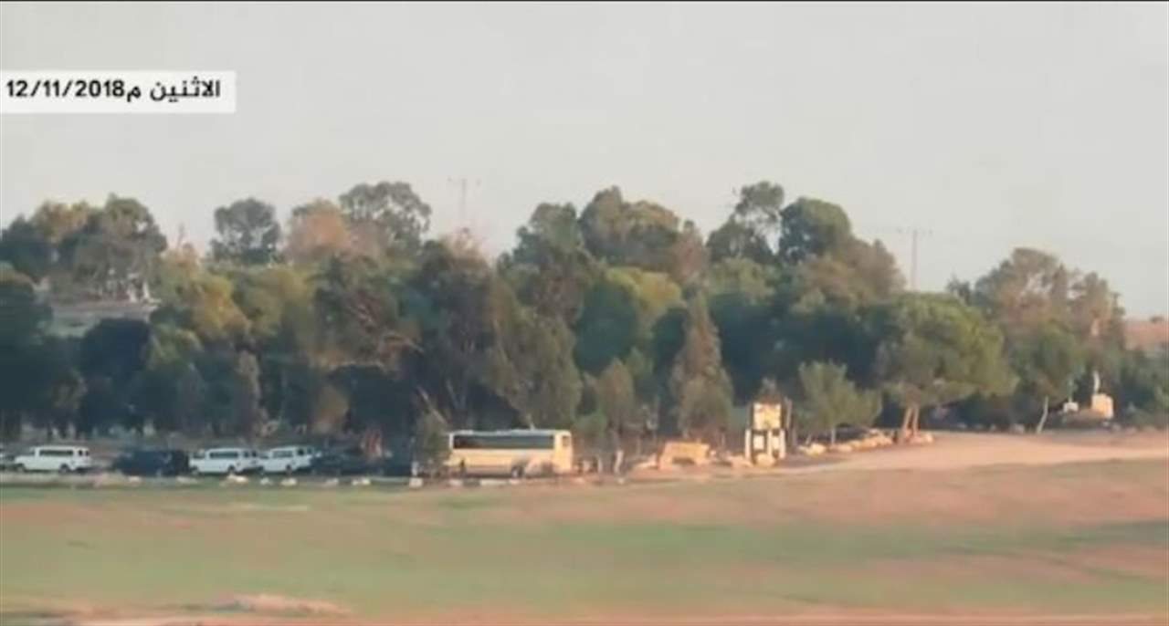 بالفيديو- لحظة استهداف حافلة تقل جنوداً لقوات الاحتلال بصاروخ "كورنيت" شرقي جباليا