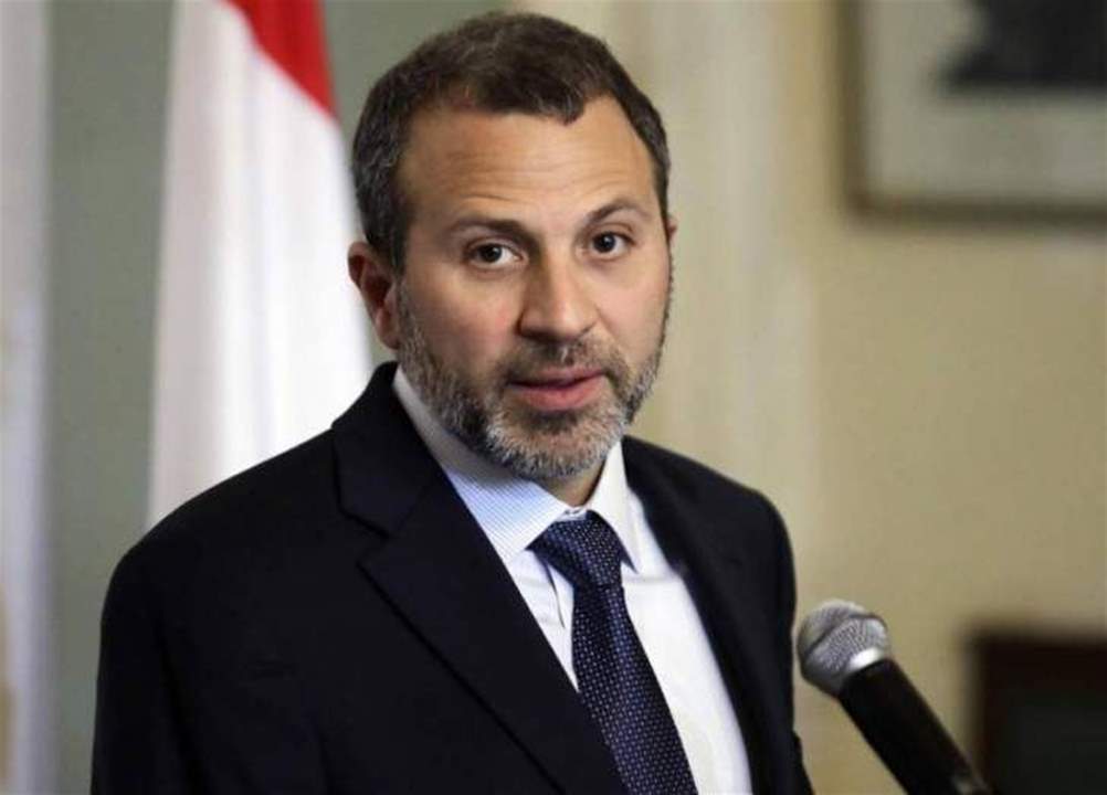 مبادرة باسيل ترتكز على ثلاثة امور... ما هي؟