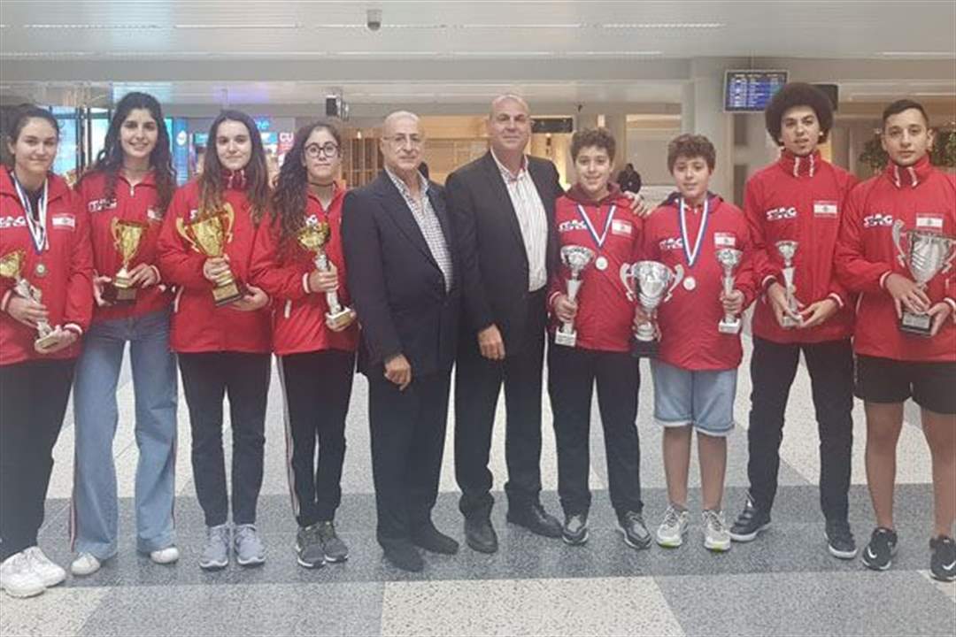 7 ميداليات للبنان منها 4 ذهبيات في دورة الصداقة الدولية في كرة الطاولة