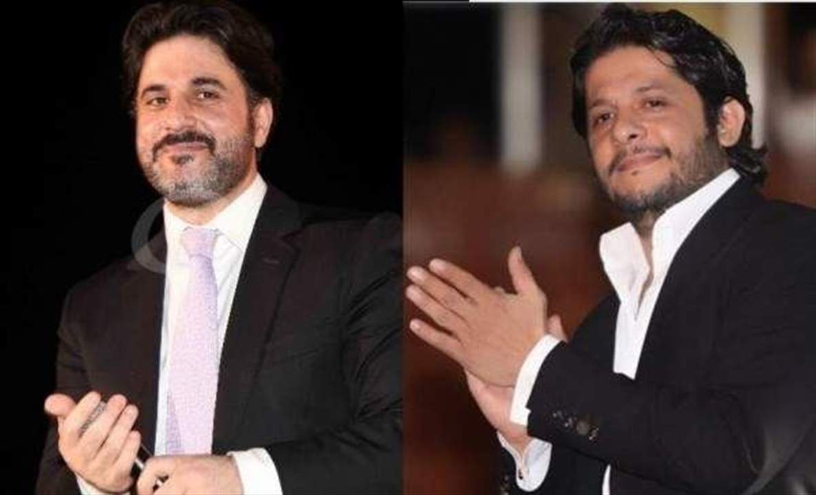 ملحم زين ومعين شريف يحتفلان بعيد الإستقلال بملابس عسكرية 