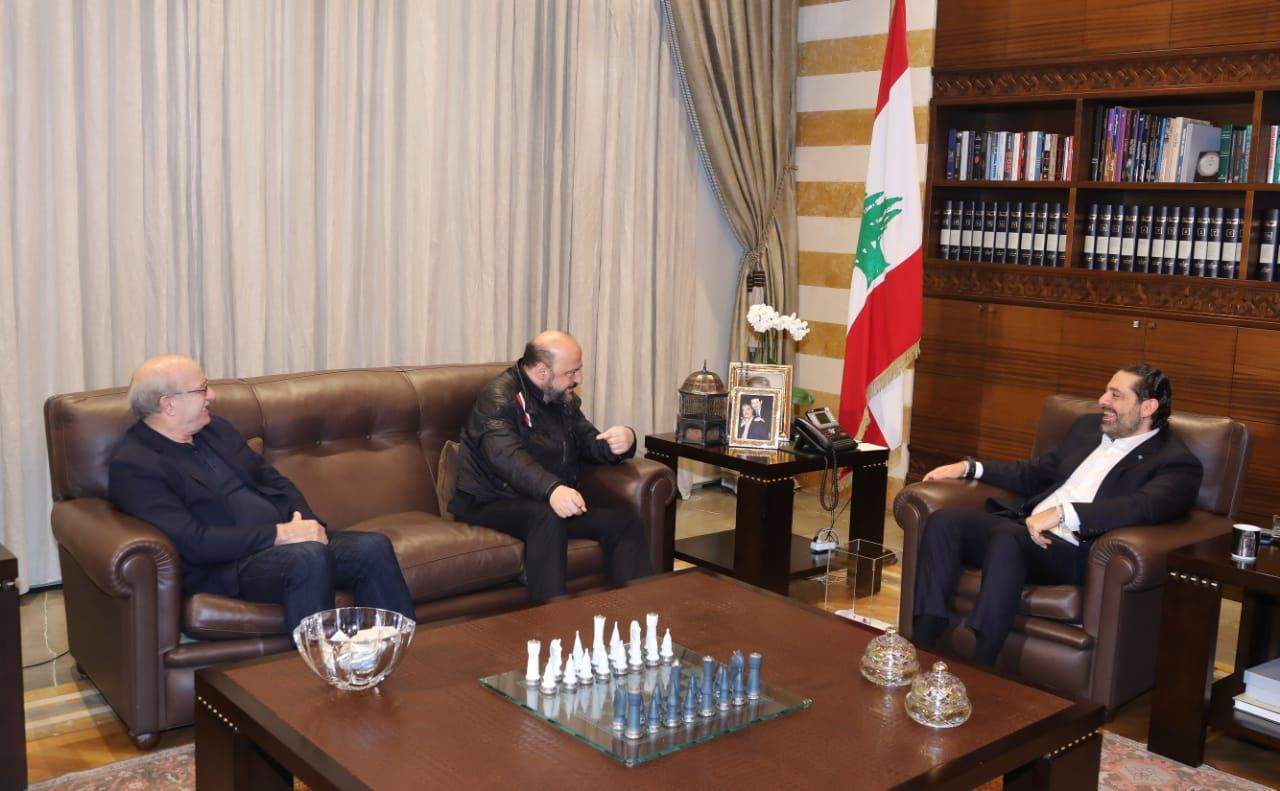 لقاء مسائي بين الحريري والرياشي لبحث المستجدات السياسية