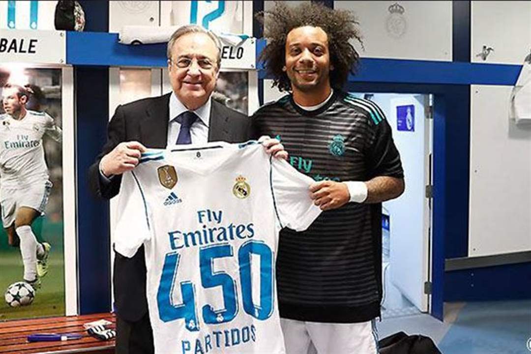 رئيس ريال مدريد حسمها: مارسيلو "ملكي" حتى نهاية الموسم