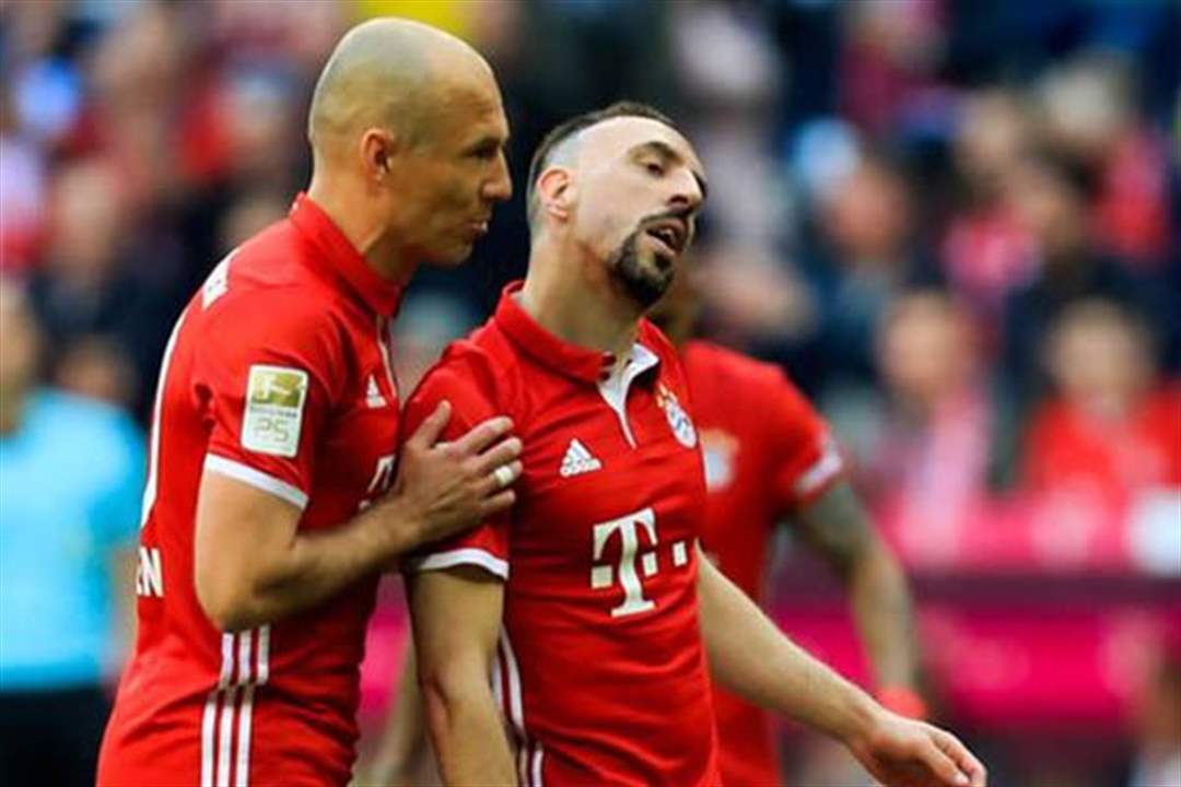 الجناح الهولندي آريين روبن يعلن رحيله عن بايرن ميونيخ نهاية الموسم ورفيق الدرب فرانك ريبيري في الأثر!