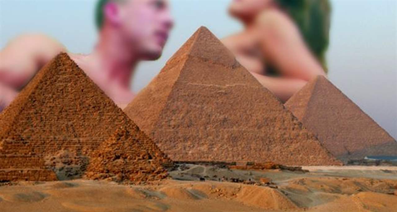 الكشف عن سبب تصوير الفيديو الجنسي على الأهرامات في مصر!