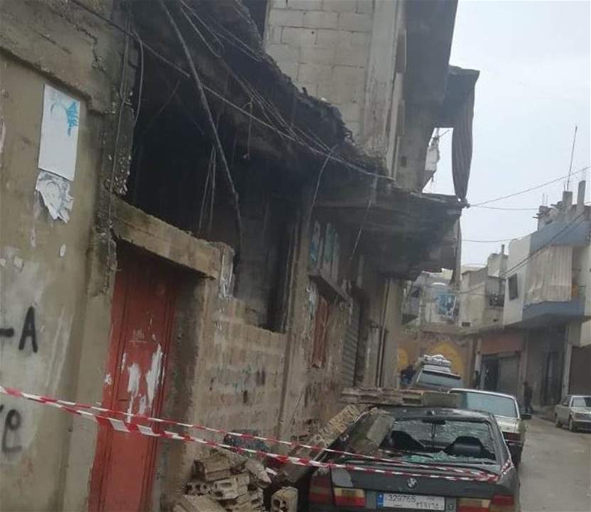 أضرار بفعل الرياح والأمطار الغزيرة في عكار