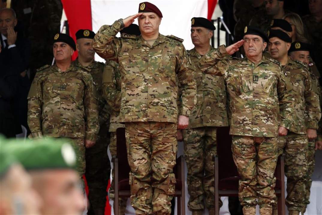 قائد الجيش يتصل بعائلة الشهيد يزبك وهذا ما طلبه 