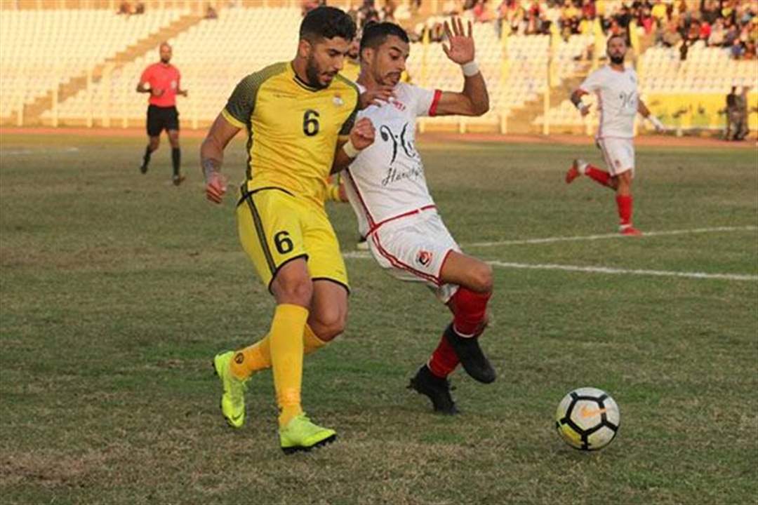 فوز صعب للعهد بطل الذهاب على التضامن صور