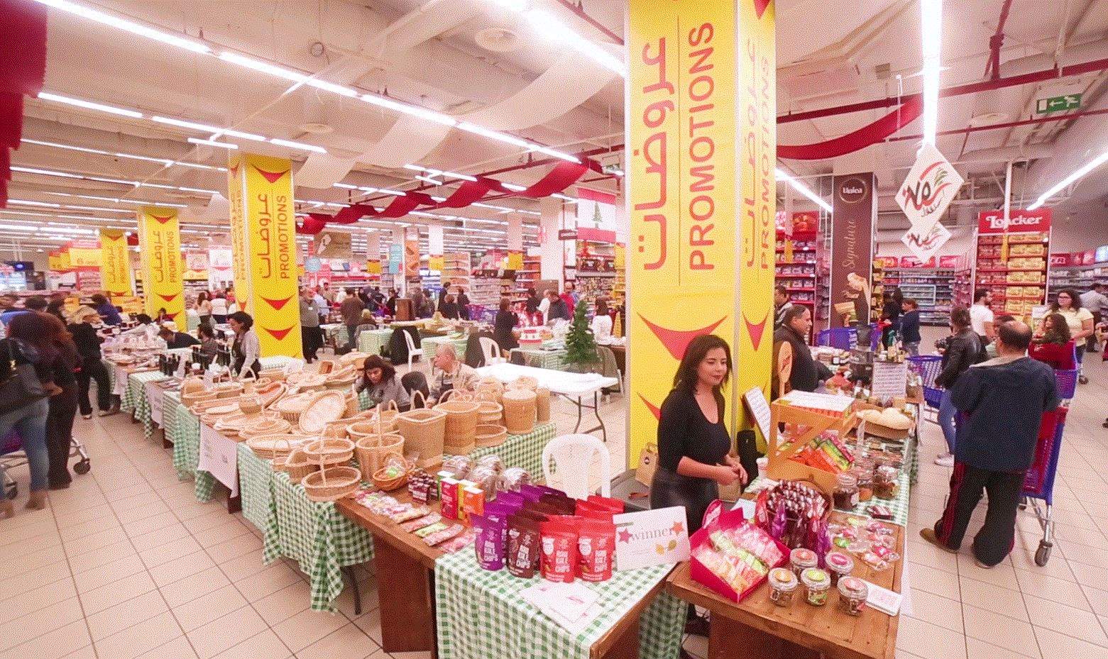 كارفور تستضيف سوق الطيب لدعم الزراعة اللبنانية