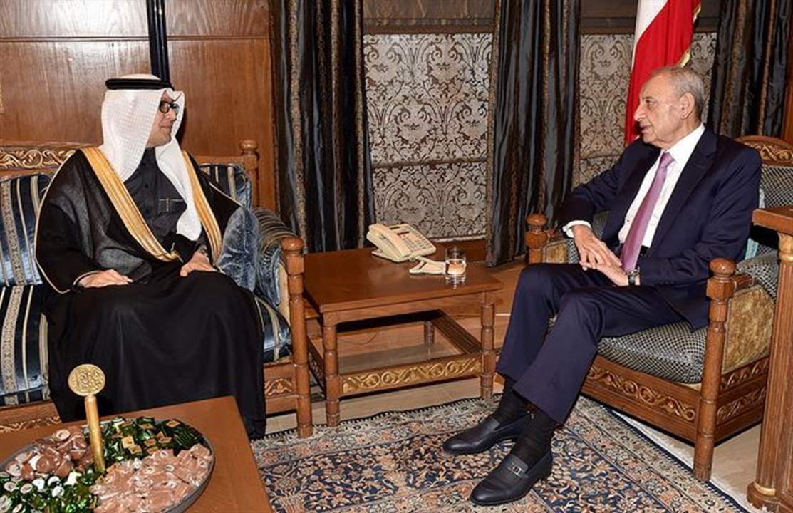 بري استقبل السفير السعودي: الأهم أن تكون الحكومة متآلفة لمواجهة التحديات