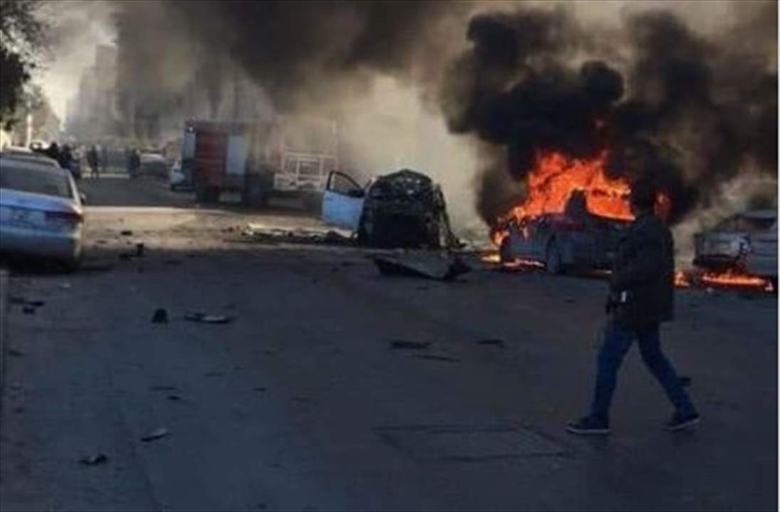 بالصور - إنفجار قوي يهز محيط وزارة الخارجية الليبية في العاصمة طرابلس
