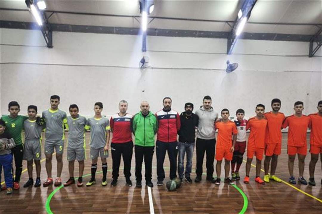 كرة صالات مدرسية في الضاحية الجنوبية