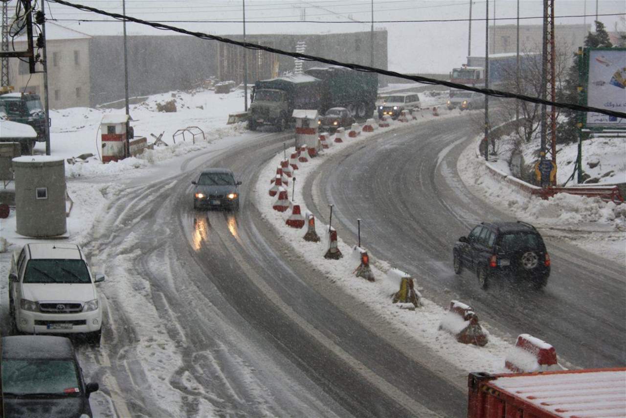 ما هي الطرقات السالكة والمقفلة بسبب الثلوج؟