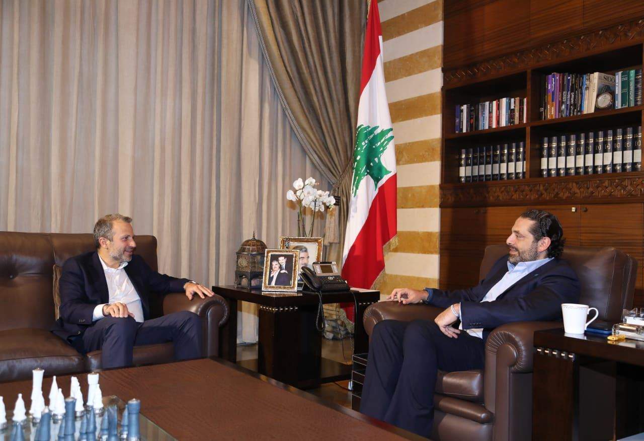 الحريري يرفض اقتراحاً لباسيل بشأن عودة سوريا الى الجامعة العربية 