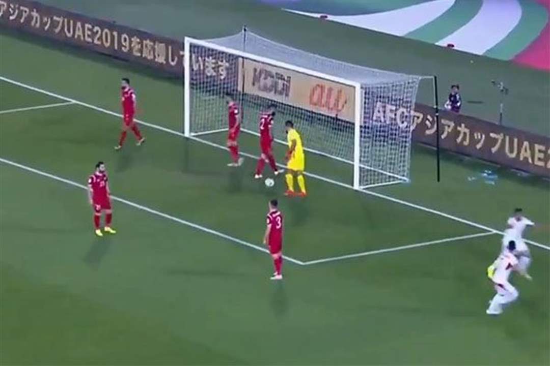 بالفيديو: هدف منتخب الاردن الاول في مرمى المنتخب السوري