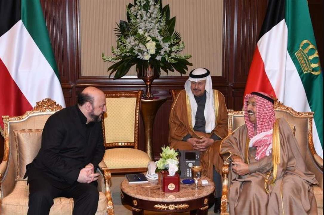 خلوة بين أمير الكويت والرياشي تناولت الاوضاع السياسية