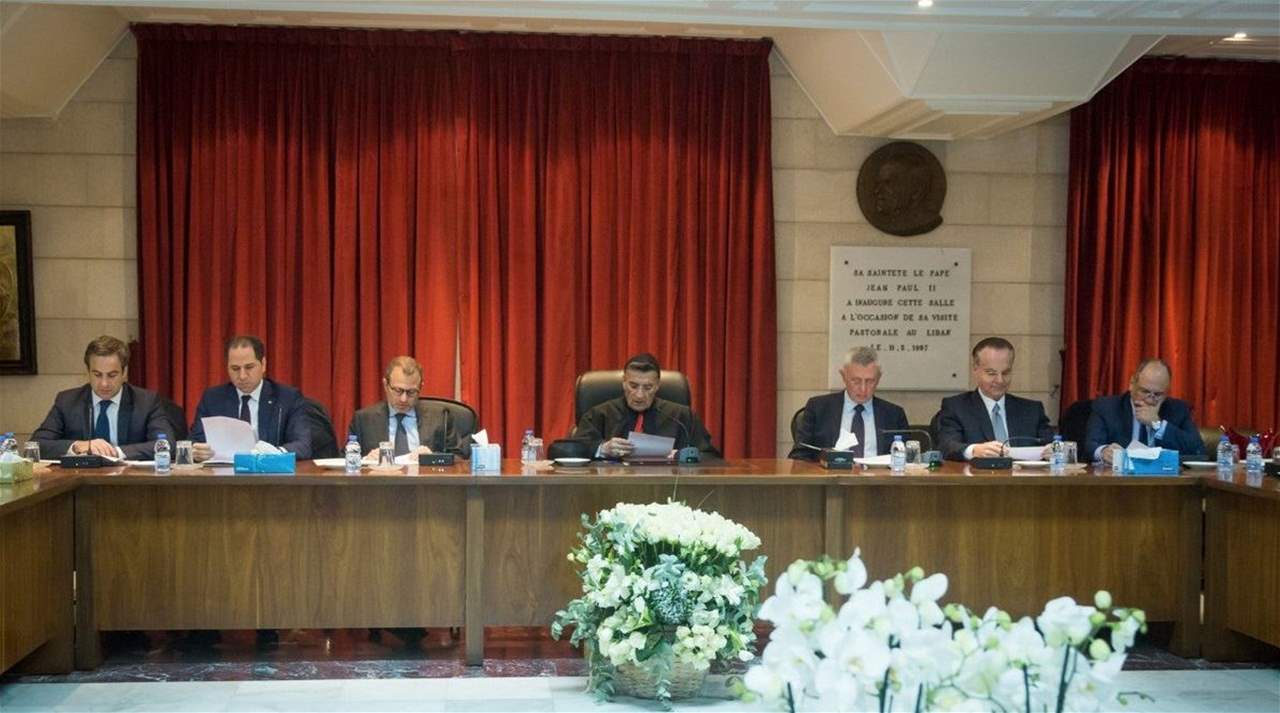 أعضاء اللجنة الذين سيعدّون البيان الختامي لاجتماع بكركي هم: جورج عدوان، سامي الجميل، ابراهيم كنعان، فريد هيكل الخازن، هادي حبيش واسطفان الدويهي