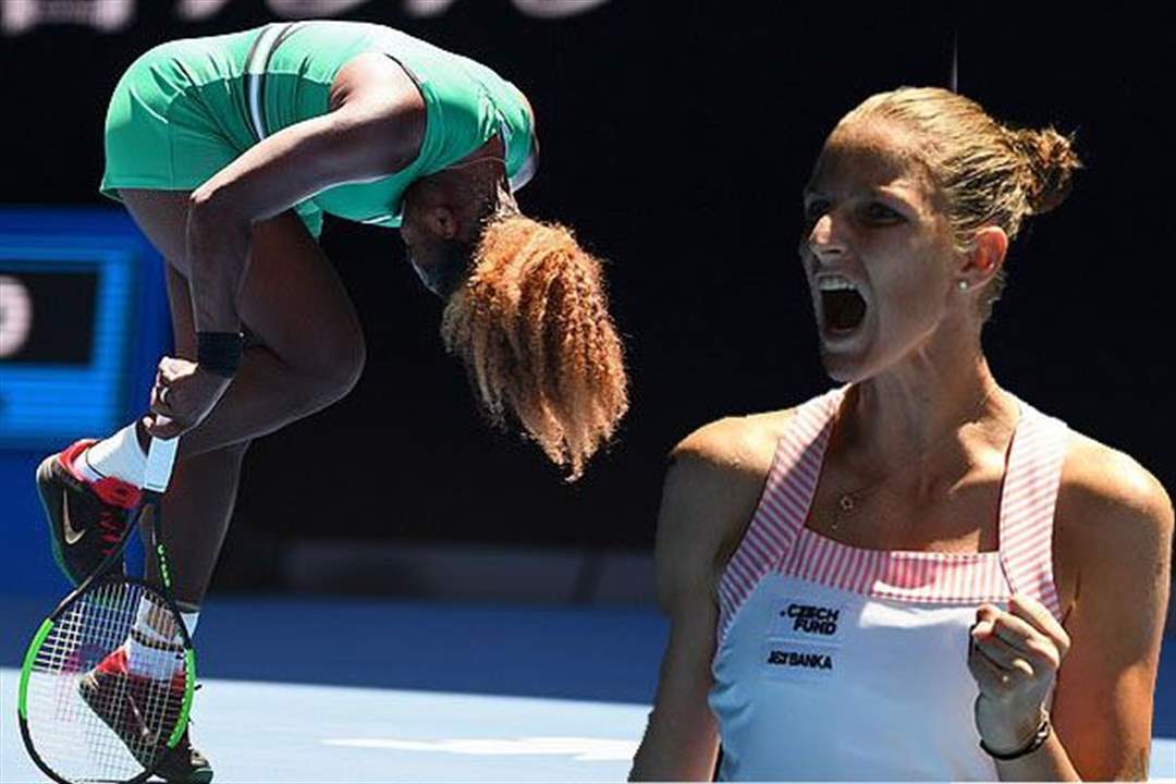 بليسكوفا تفجر المفاجأة وتطيح بسيرينا ويليامس في استراليا