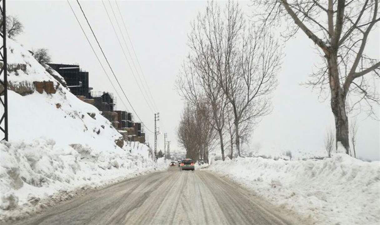 اليكم حالة الطرقات الجبلية في لبنان