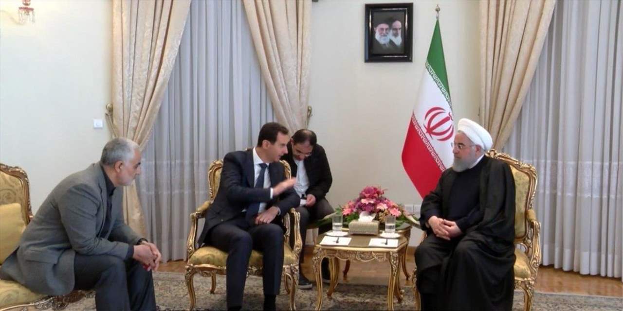 سليماني يكشف العلاقة بين زيارة الأسد إلى طهران والاستقالة 