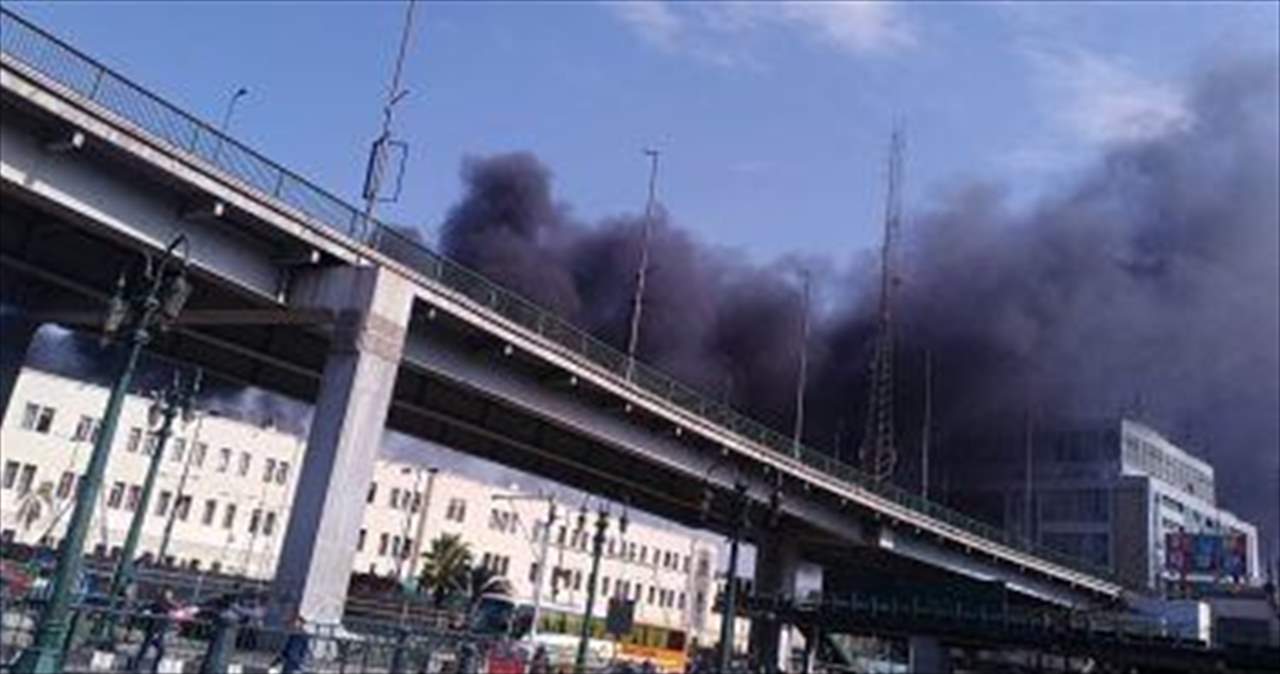  حريق هائل في محطة القطارات الرئيسية بالقاهرة ووقوع ضحايا